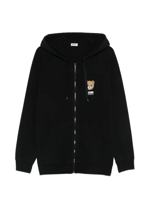 Moschino logo-detail hoodie