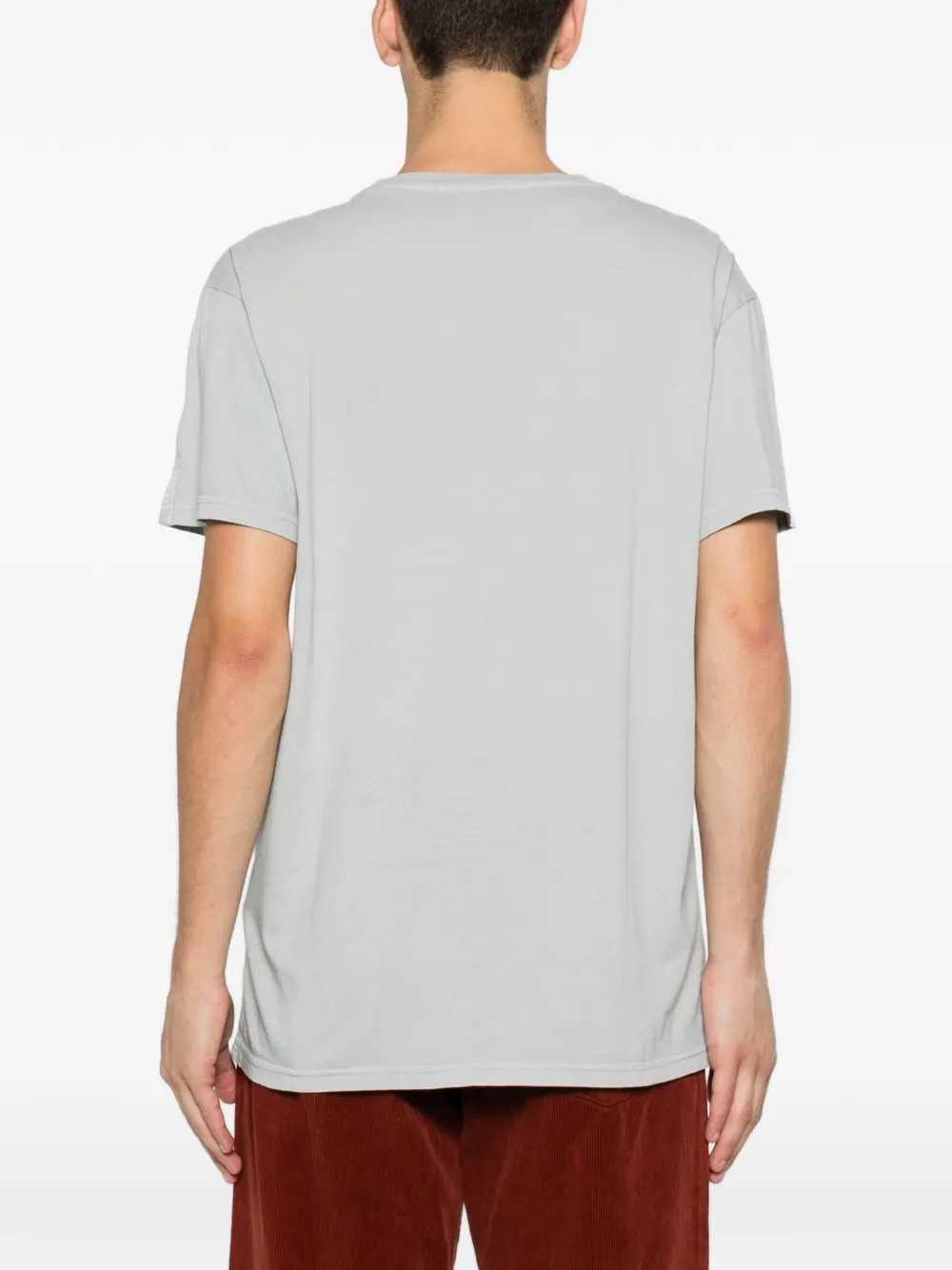 Moschino T-shirt met logodetail Blauw