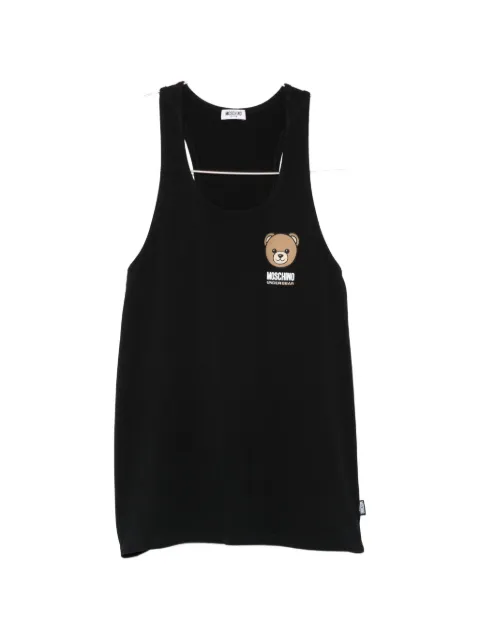 Moschino bear logo vest