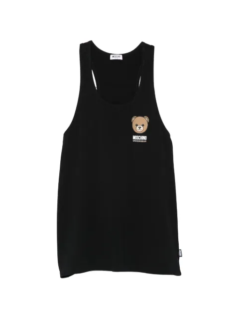 Moschino bear logo vest