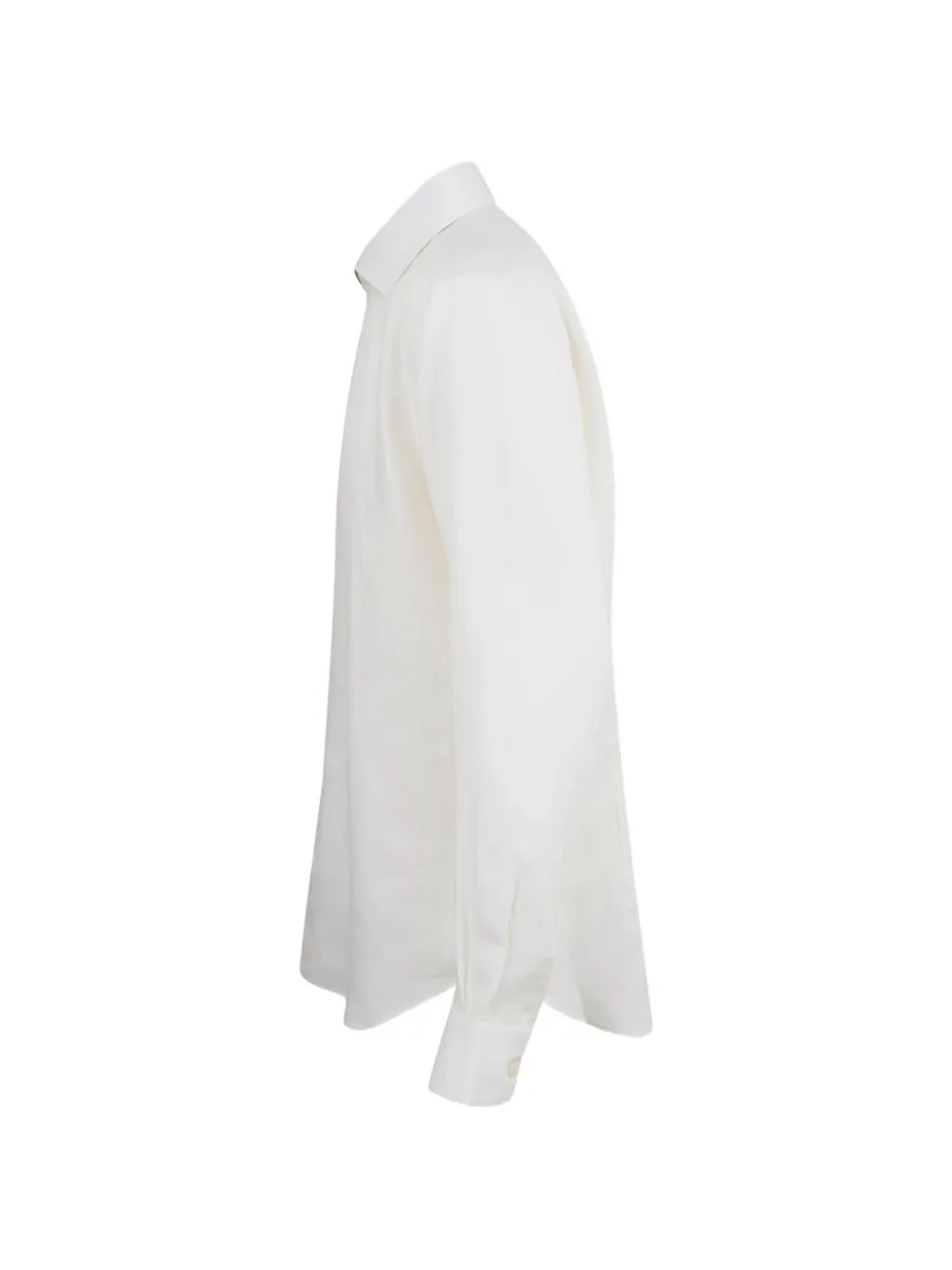 Eleventy long-sleeved shirt Wit