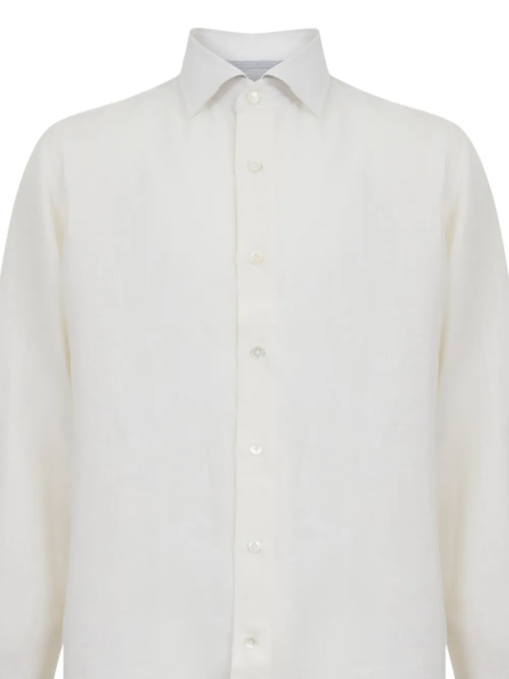 Eleventy long-sleeved shirt Wit