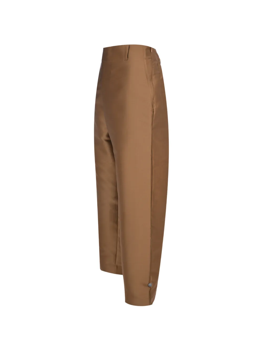 Biyan Ferna taffeta broek Beige