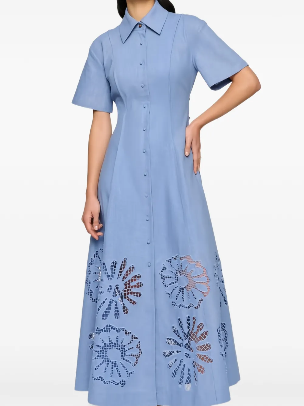 CLEA Chemisier Annalise - Blu