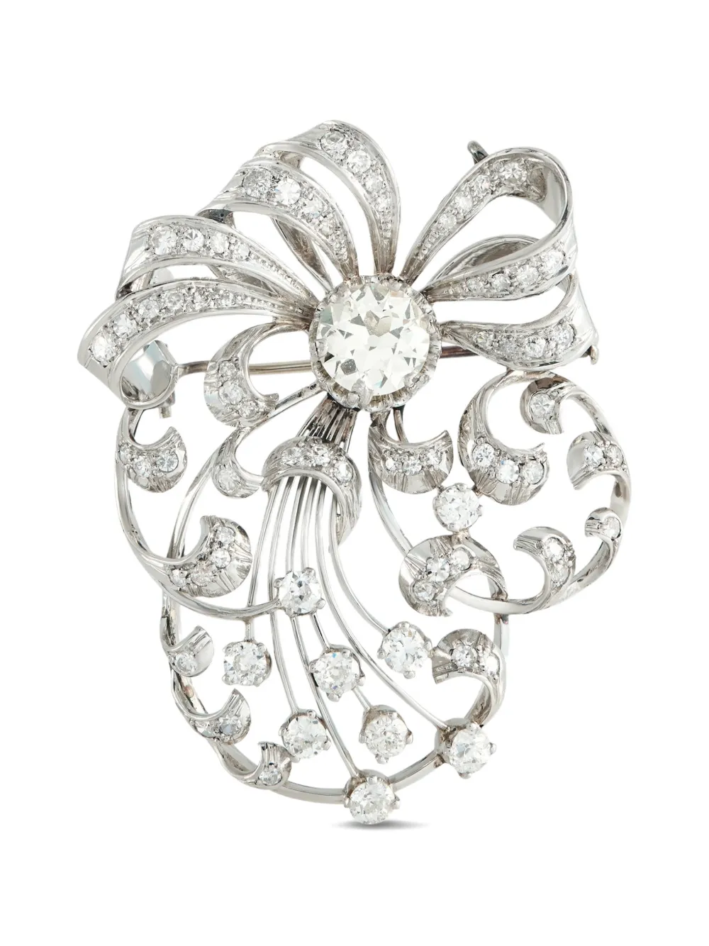 LB Exclusive diamond brooch - Argento