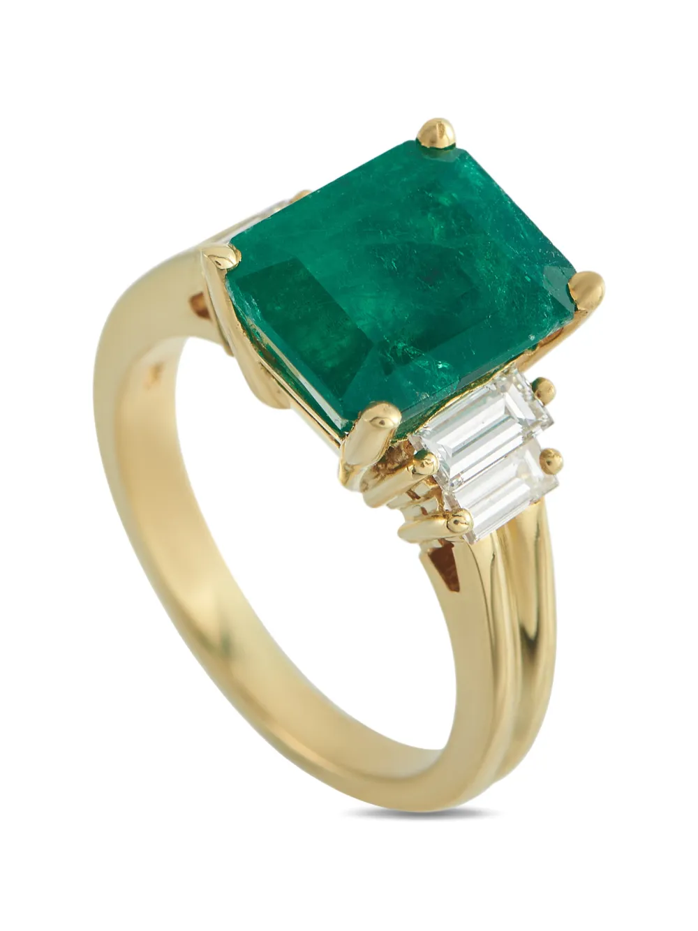 LB Exclusive diamond and emerald ring - Oro
