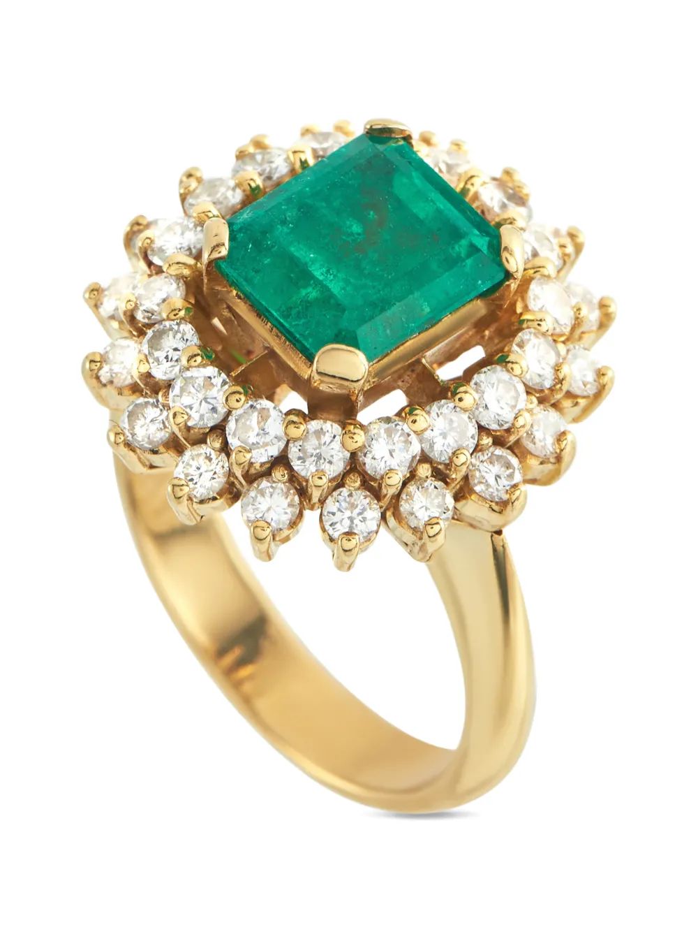 LB Exclusive diamond and emerald ring - Oro