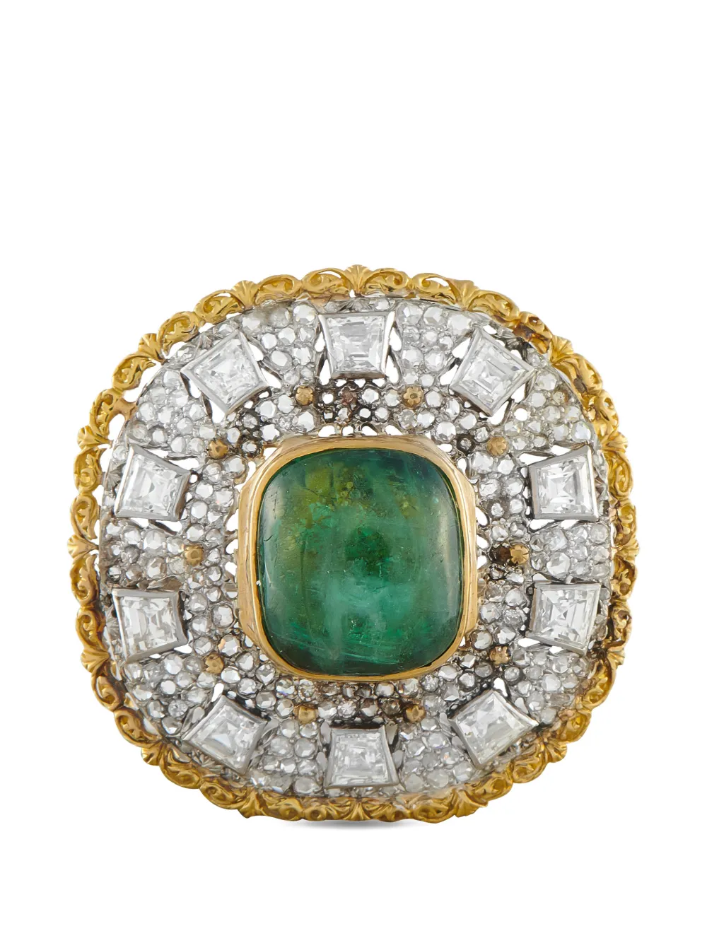LB Exclusive diamond and tourmaline brooch - Oro