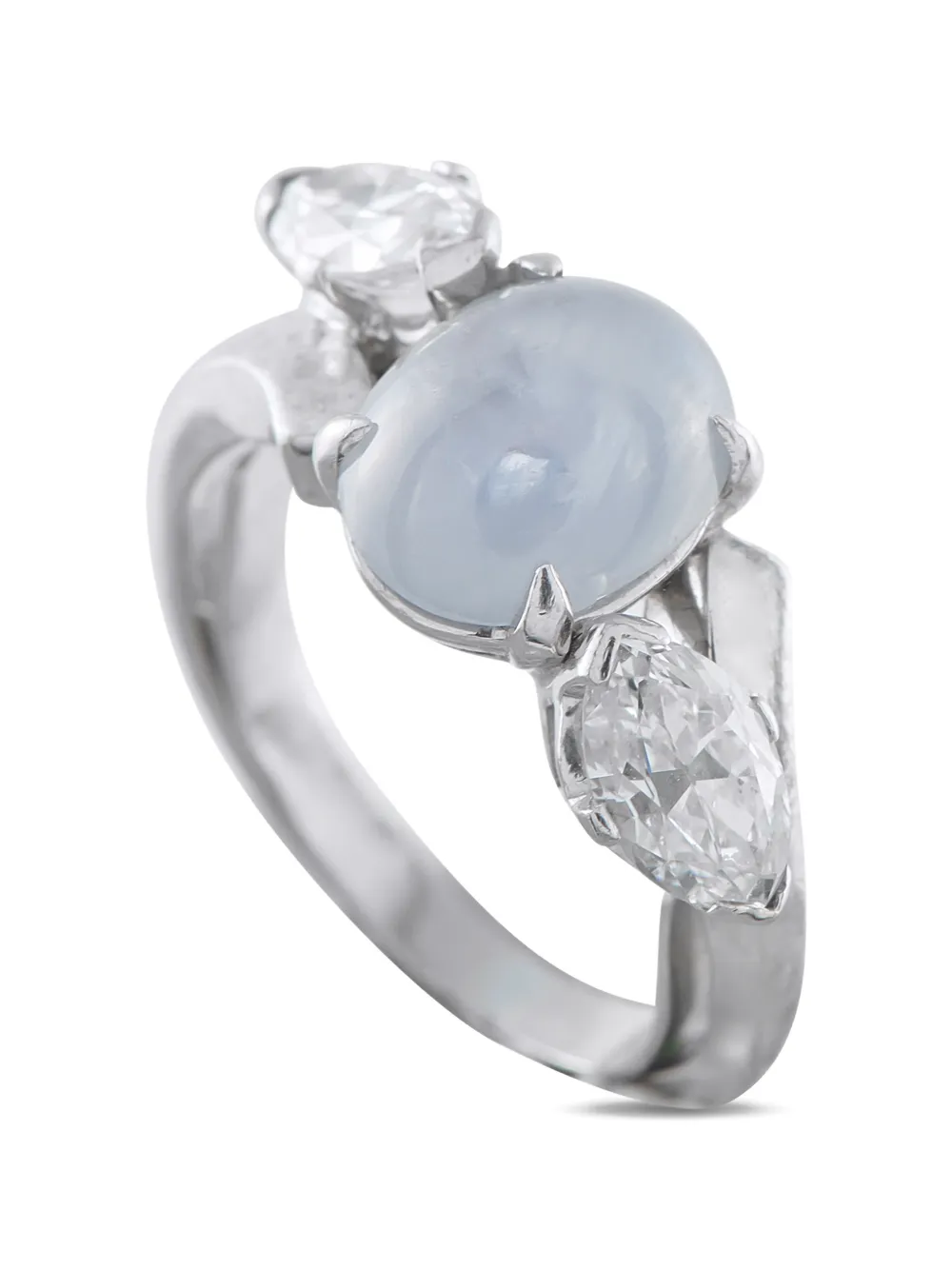 LB Exclusive diamond and sapphire ring - Argento