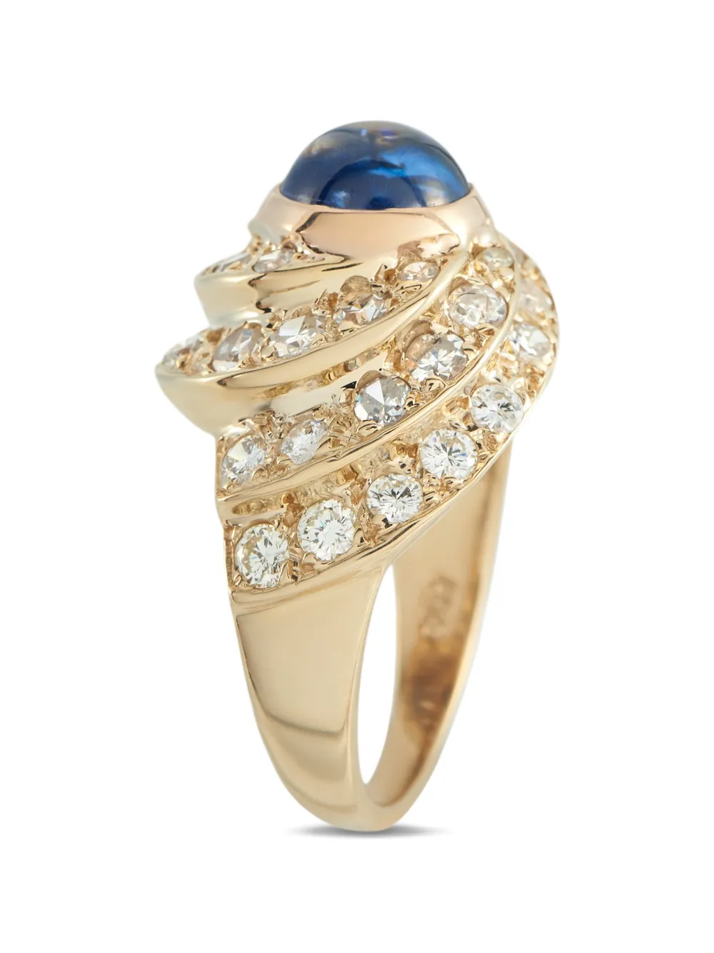 LB Exclusive diamond and sapphire ring - Oro