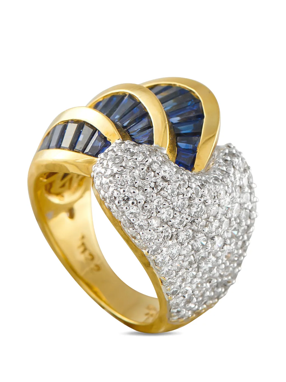 LB Exclusive sapphire and diamond ring - Oro
