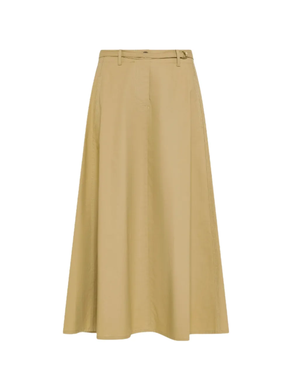 Seventy belted midi skirt - Toni neutri