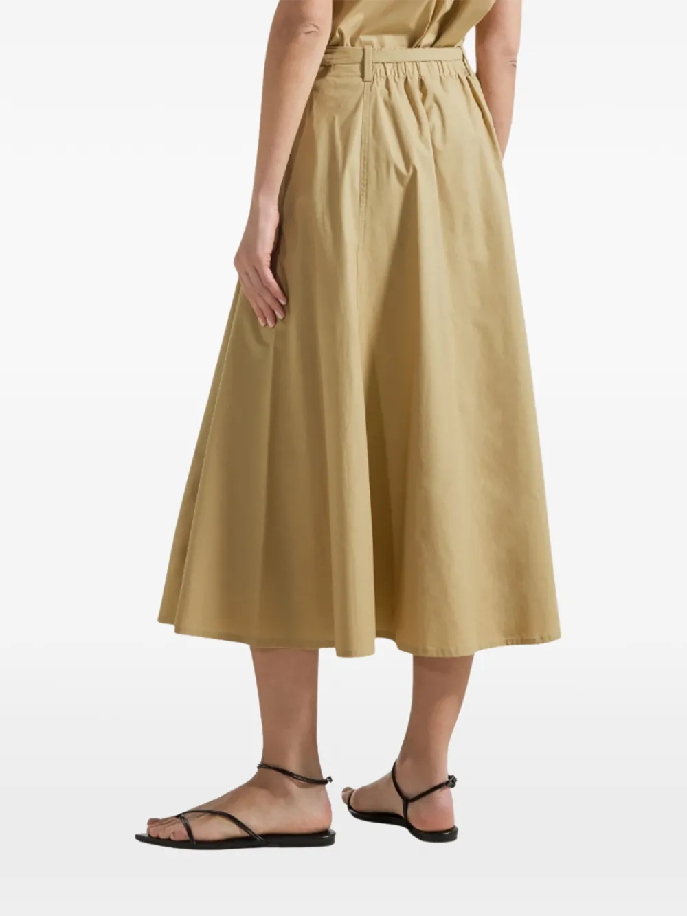  Seventy Belted Midi Skirt - Neutrals 