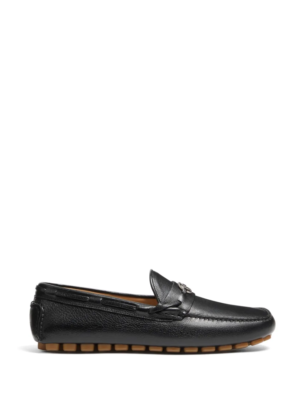 Valentino Garavani driver Fastaway buffalo loafers - Nero
