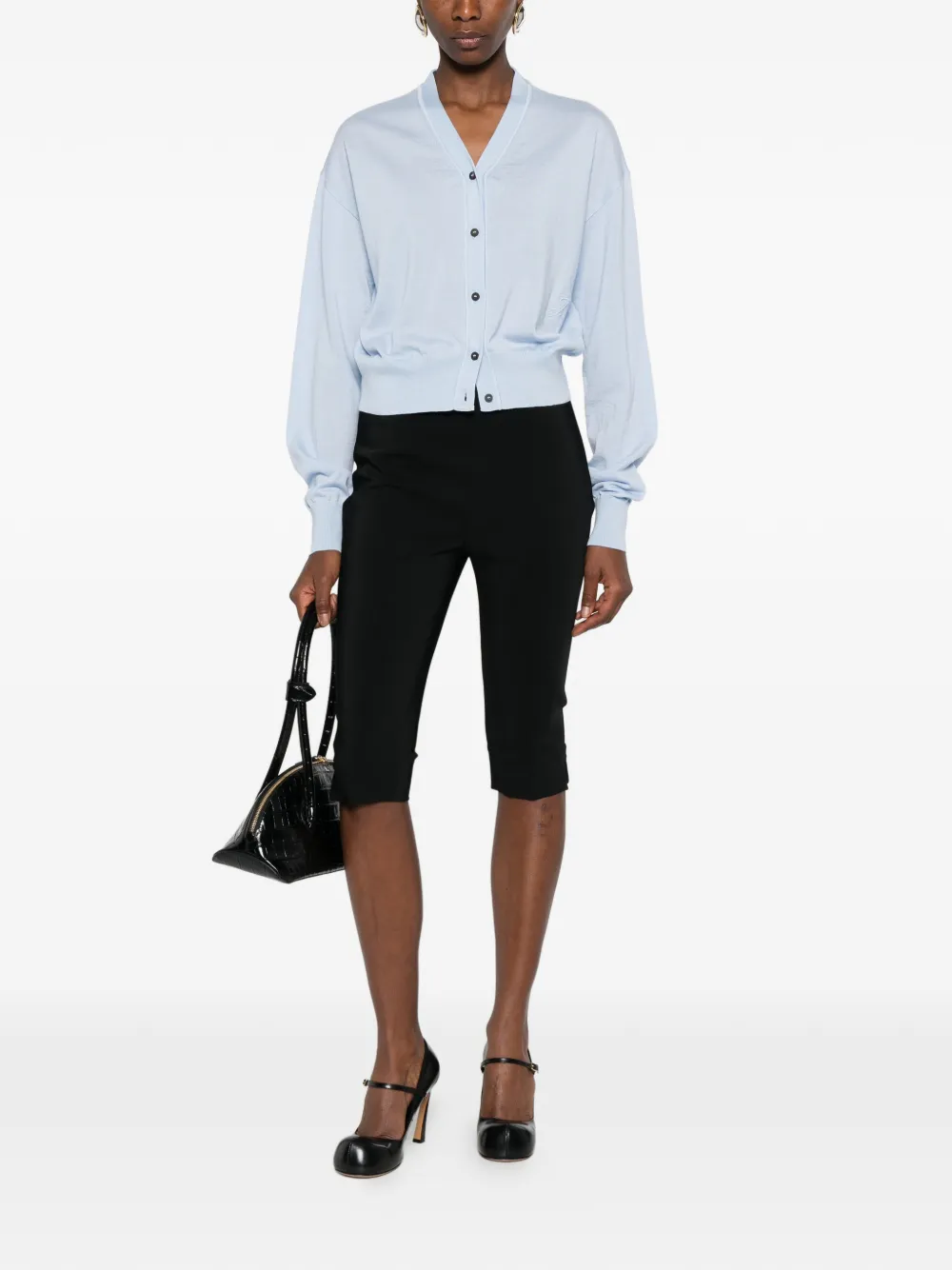 Jacquemus Vest met V-hals Blauw