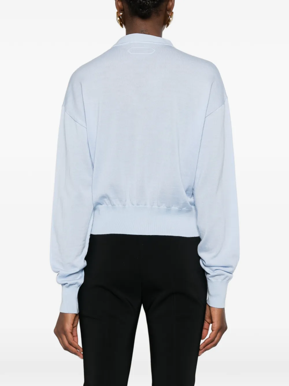 Jacquemus Vest met V-hals Blauw