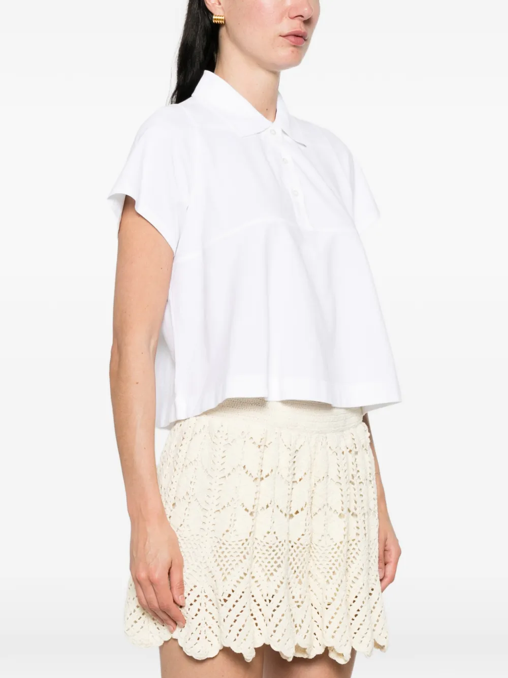 Dorothee Schumacher Sporty Romance poloshirt Wit