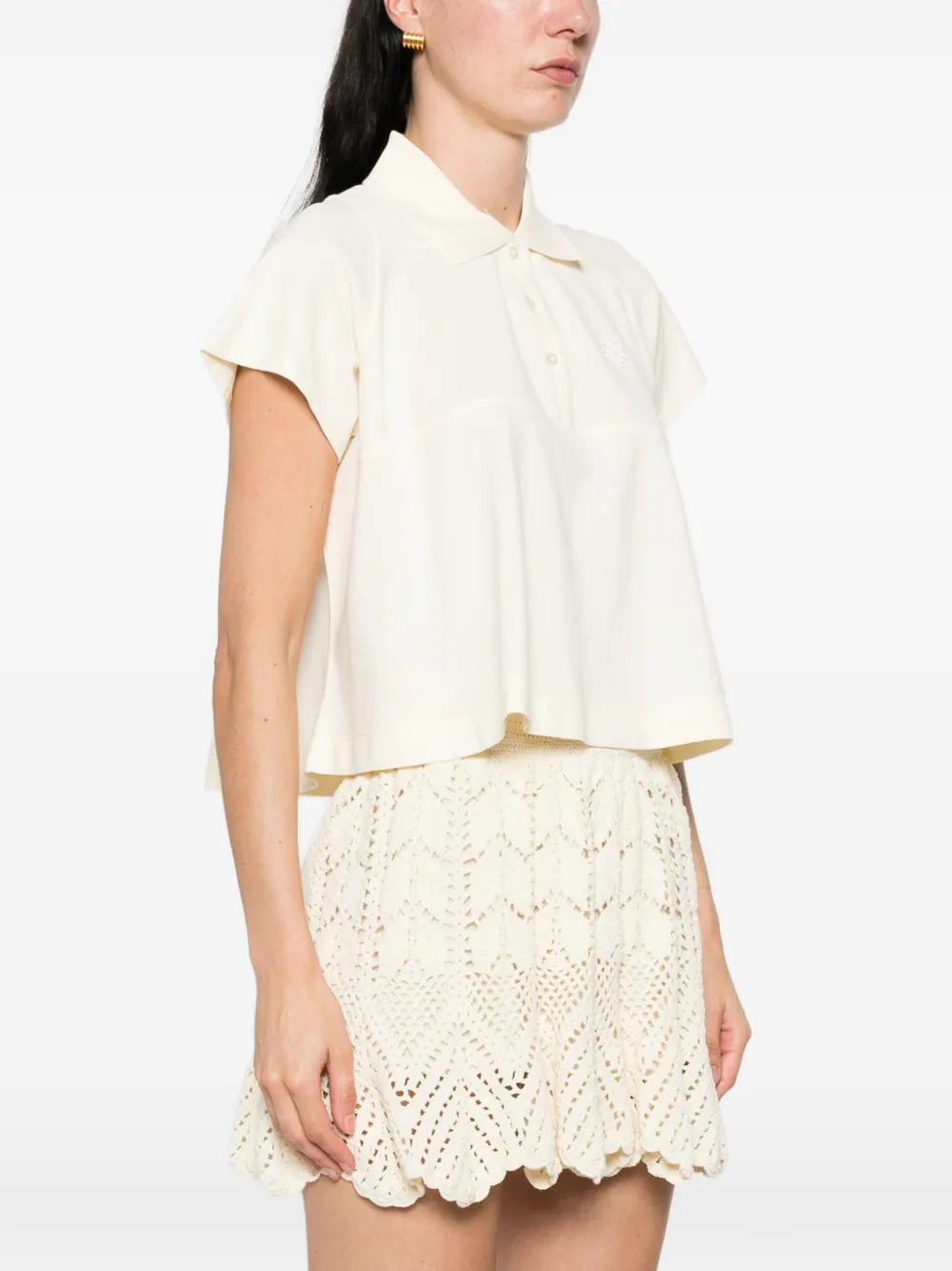  Dorothee Schumacher Sporty Romance Polo Shirt - Yellow 
