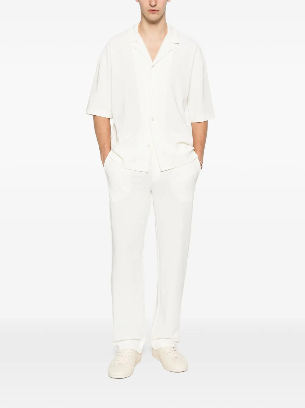 KIEFERMANN Efranio pocket drawstring track pants - Toni neutri