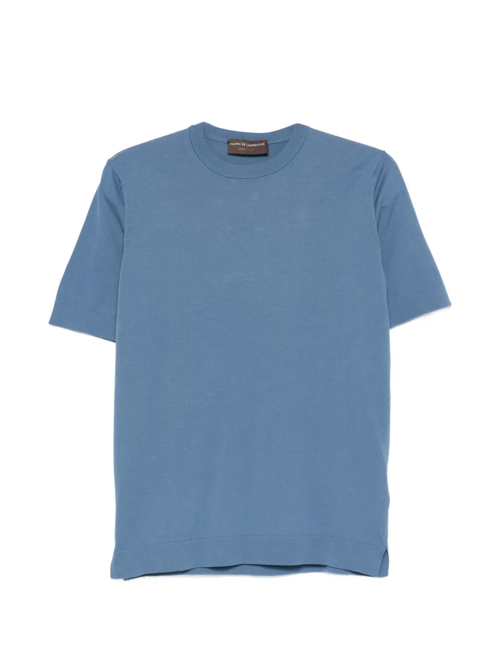 Filippo De Laurentiis crew neck T-shirt - Blu