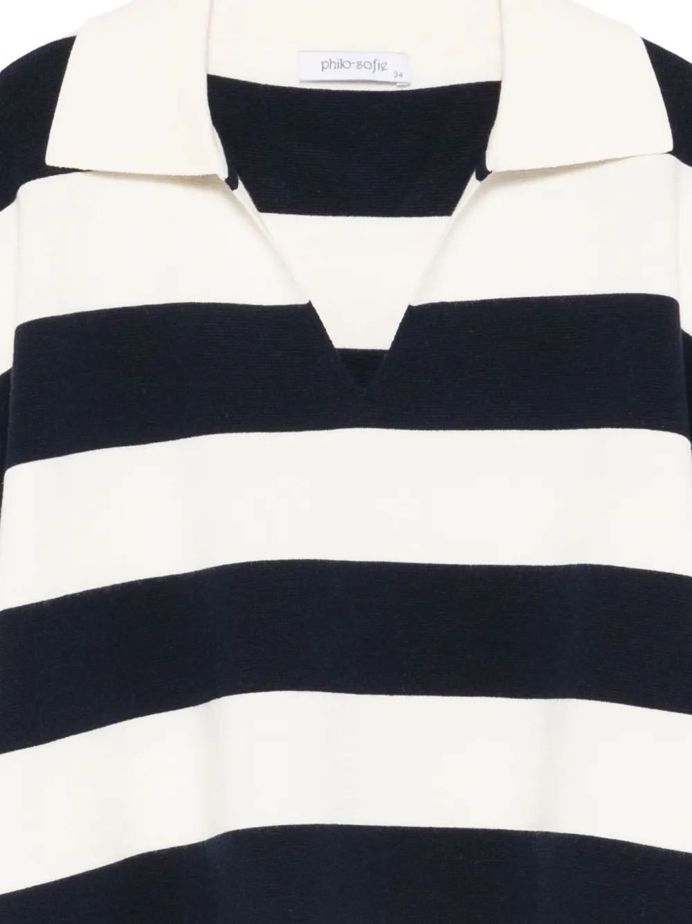  Philo-sofie Polo A Righe - Blu 