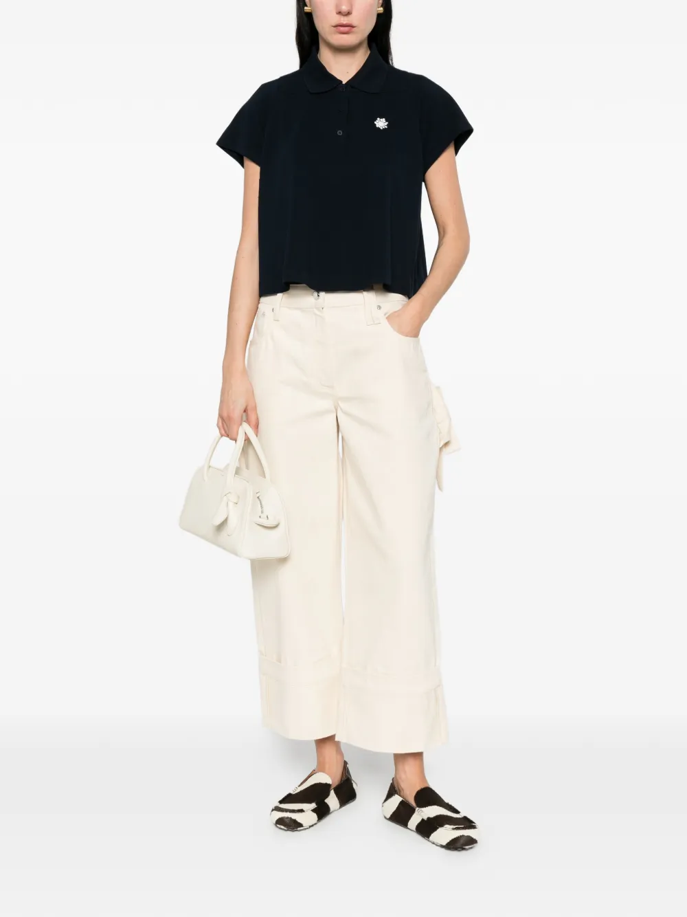  Dorothee Schumacher Sporty Romance Polo Shirt - Blue 
