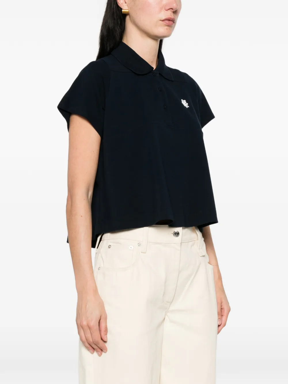  Dorothee Schumacher Sporty Romance Polo Shirt - Blue 