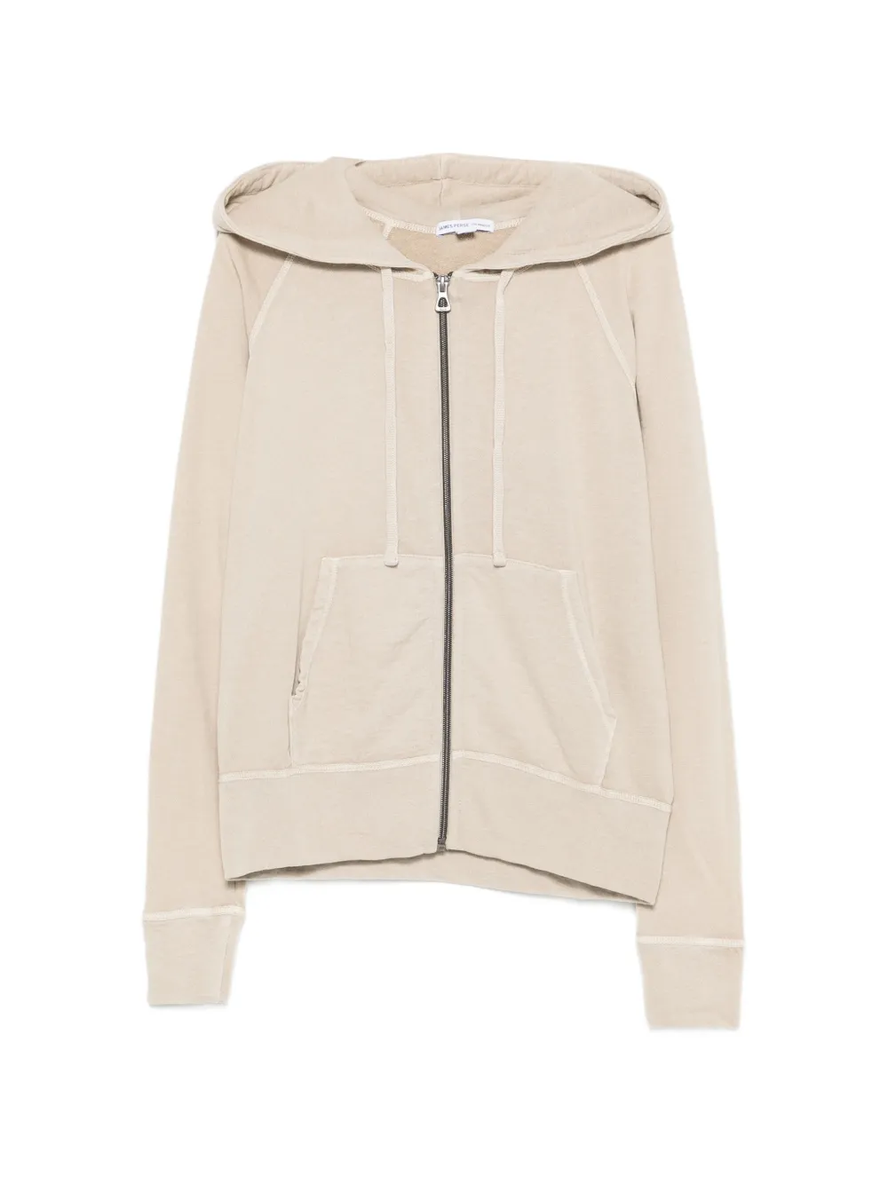 James Perse hooded zip hoodie - Toni neutri