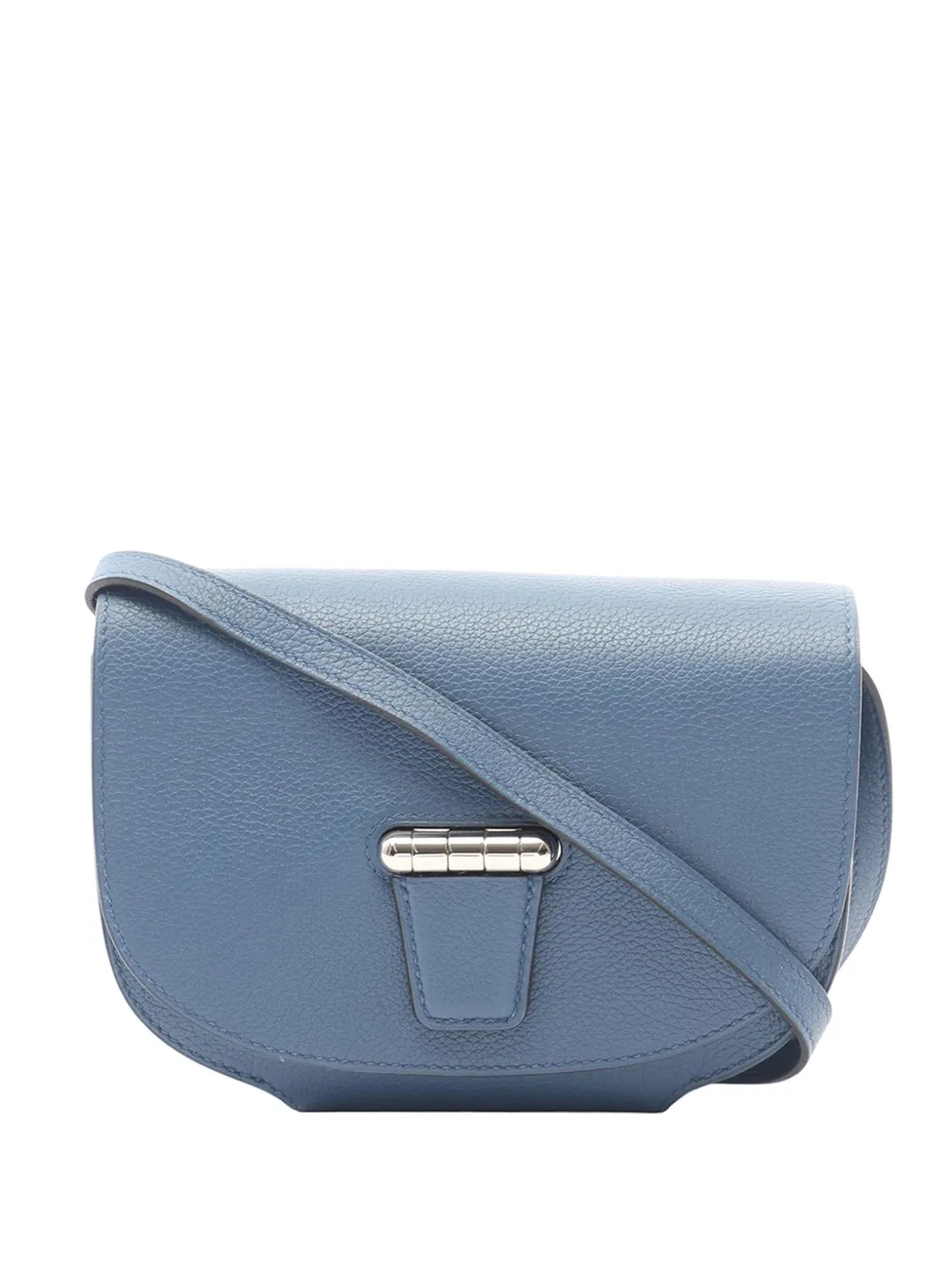 Hermès Pre-Owned 2016 Mini Evercolor Convoyeur crossbody bag - Blu