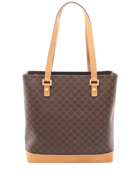 Celine Pre-Owned tote Macadam de lona revestida del siglo XX