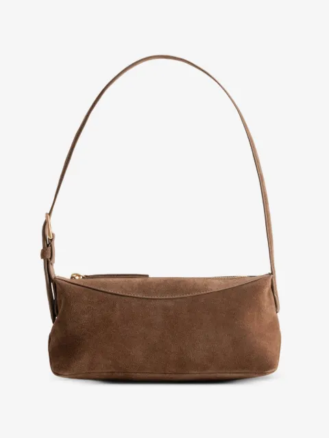 Yu Mei Bobby suede shoulder bag
