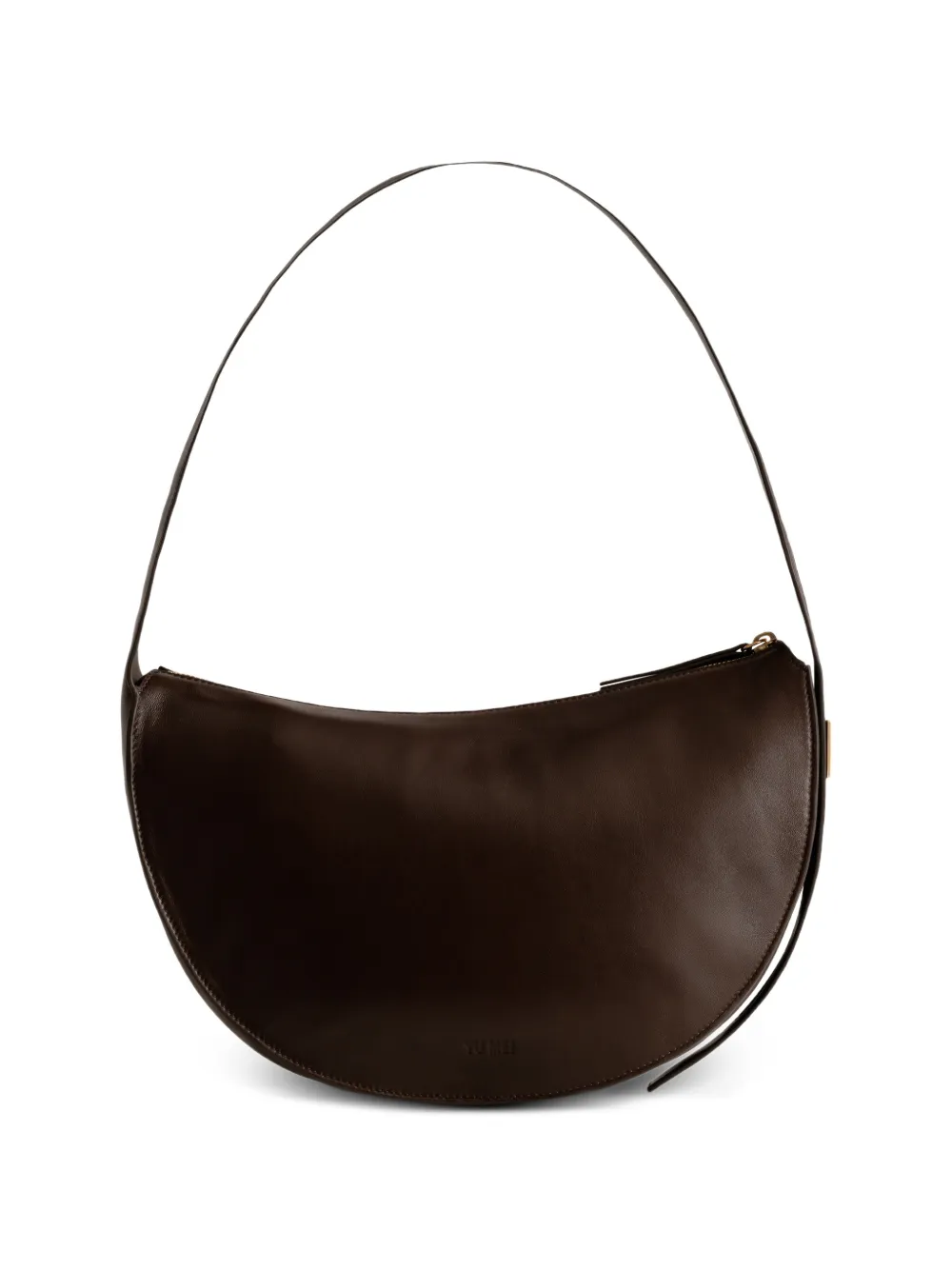  Yu Mei Antonia Leather Shoulder Bag - Brown 