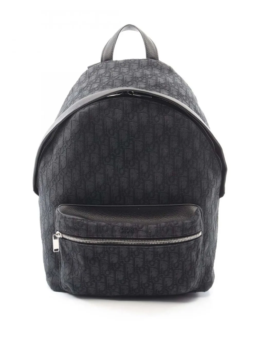 Christian Dior Pre-Owned 2010-2026 Oblique Canvas Rider backpack - Nero