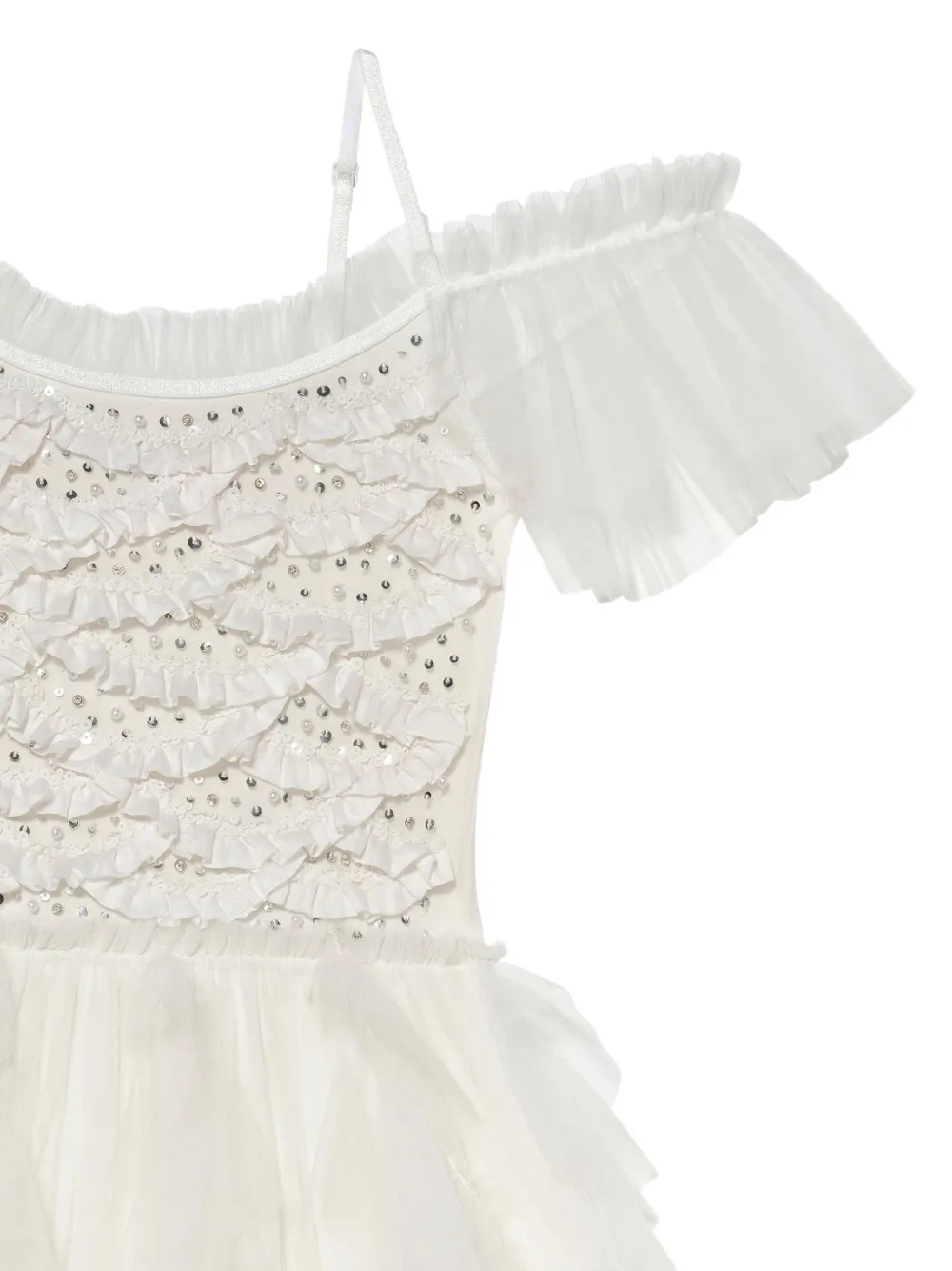 Tutu Du Monde Verbena jurk met tutu Beige