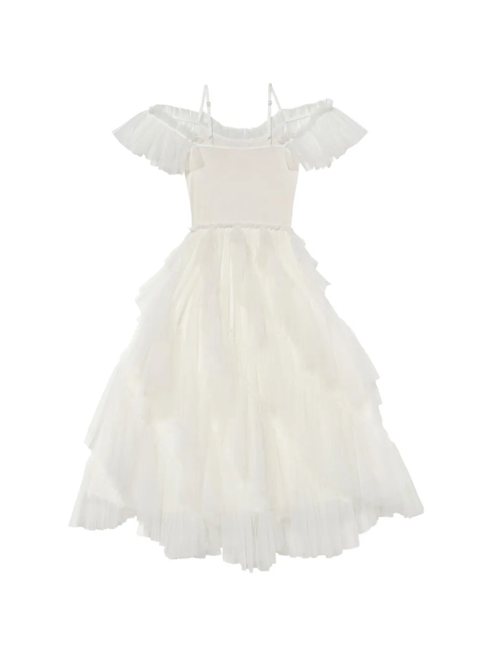 Tutu Du Monde Verbena jurk met tutu Beige