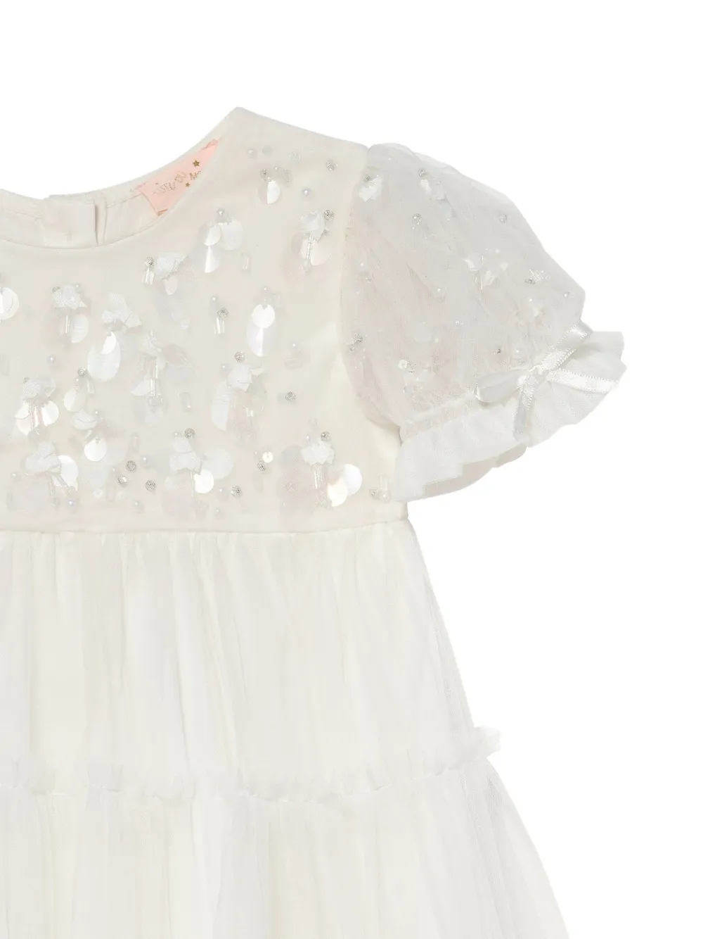 Tutu Du Monde Bebe Isla Bloom tulen jurk Beige