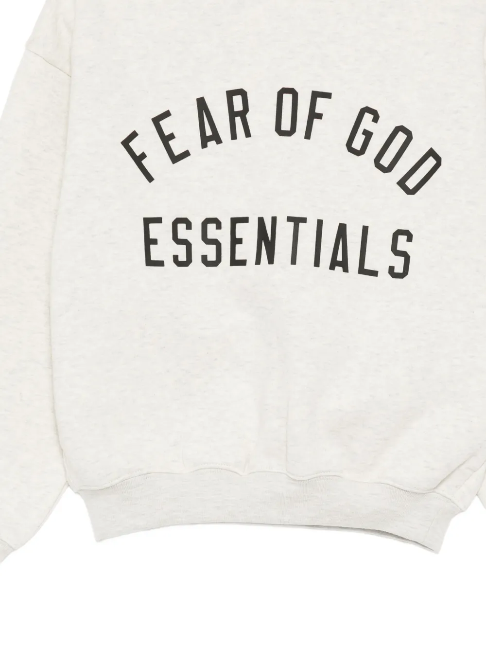 FEAR OF GOD ESSENTIALS KIDS Sweater met logoprint Grijs
