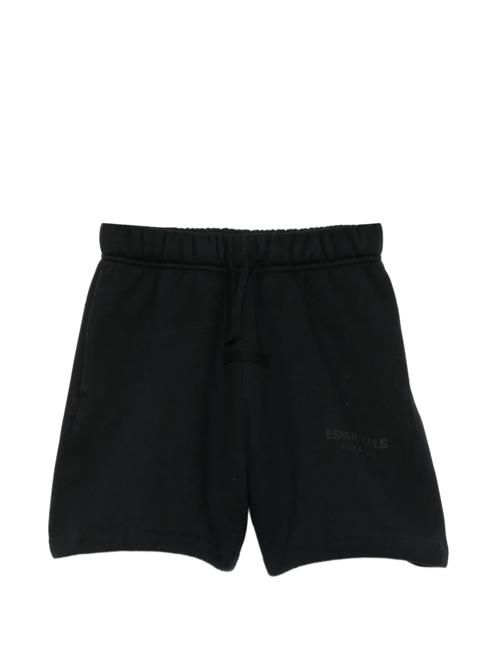 FEAR OF GOD ESSENTIALS KIDS logo-print track shorts - Nero