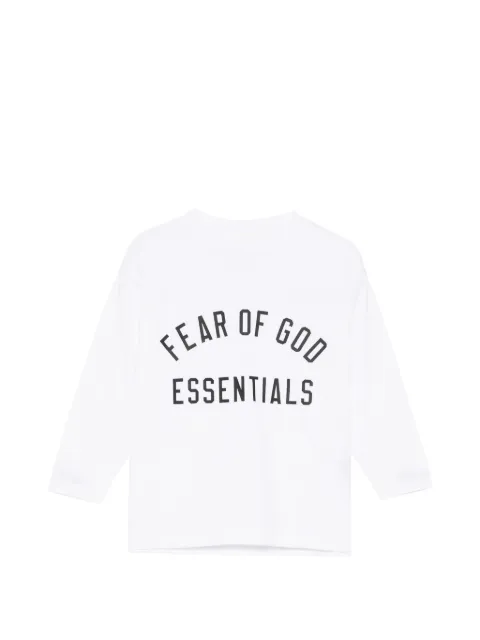 FEAR OF GOD ESSENTIALS KIDS logo-print long-sleeve T-shirt