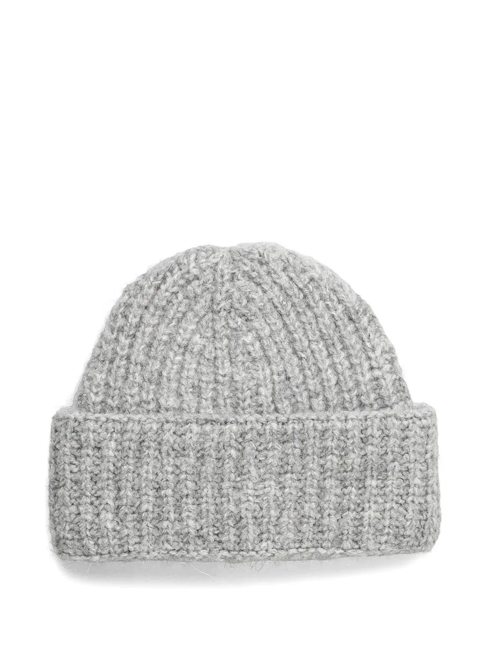 LIU JO Gerippte Beanie - Grau