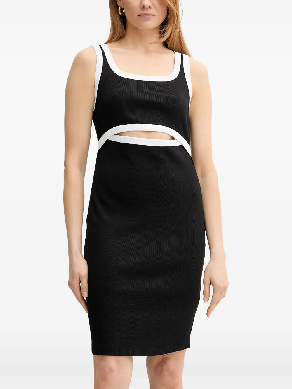 LIU JO cutout sleeveless mini dress