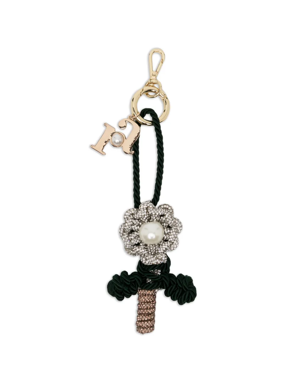 Rosantica Fiore keyring - Verde