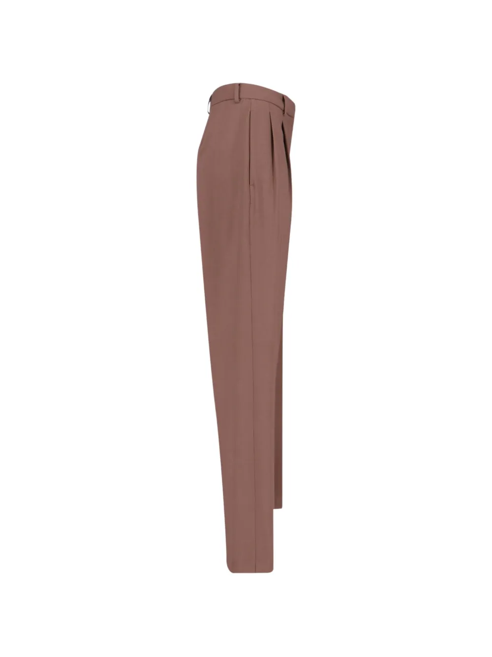  Lardini Pleated Tailored Trousers - Brown 