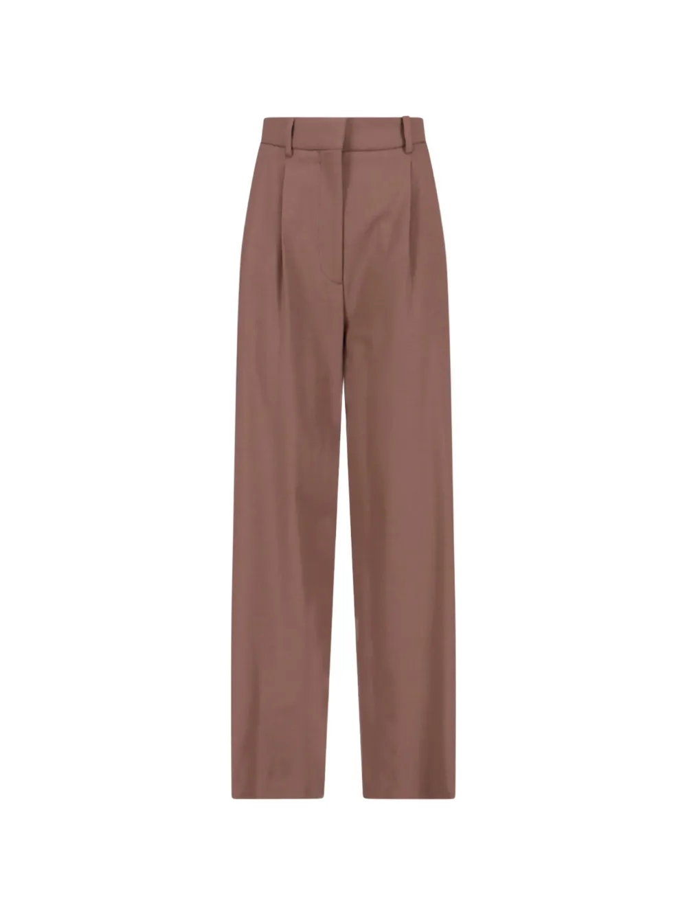 Lardini pleated tailored trousers - Marrone