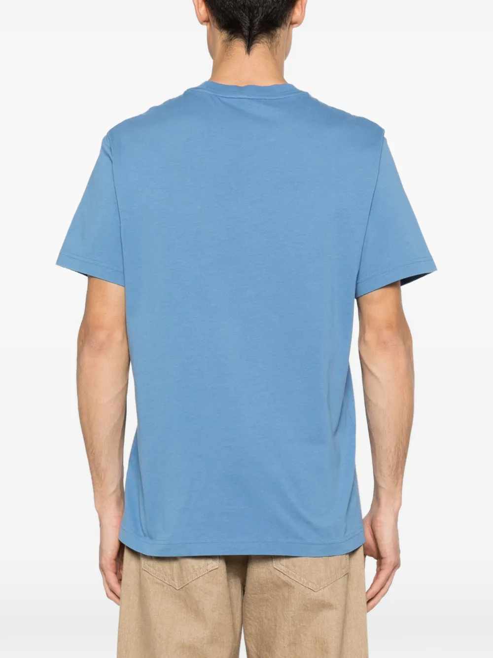 Moncler T-shirt met logopatch Blauw