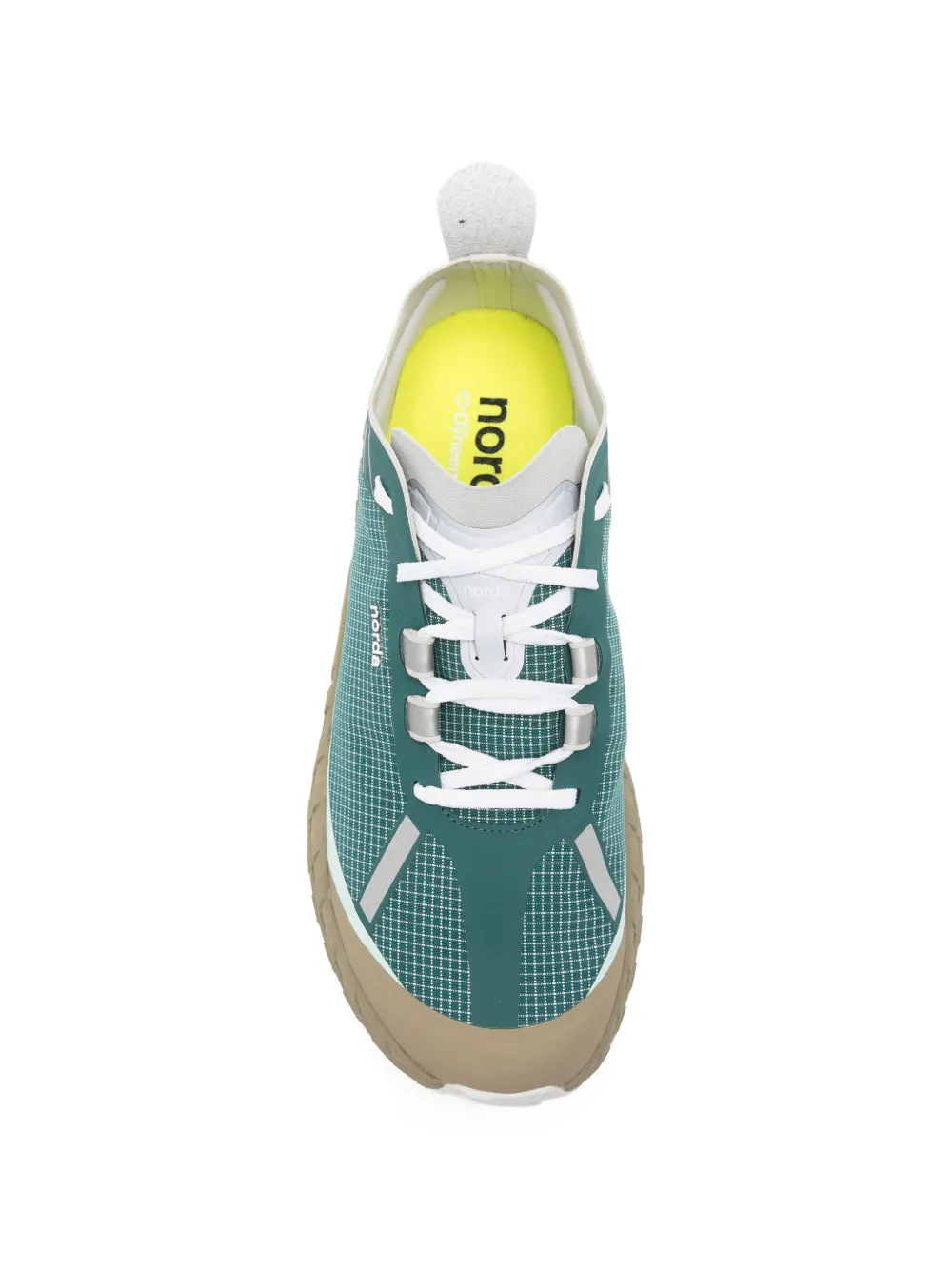 norda grid sneakers Groen