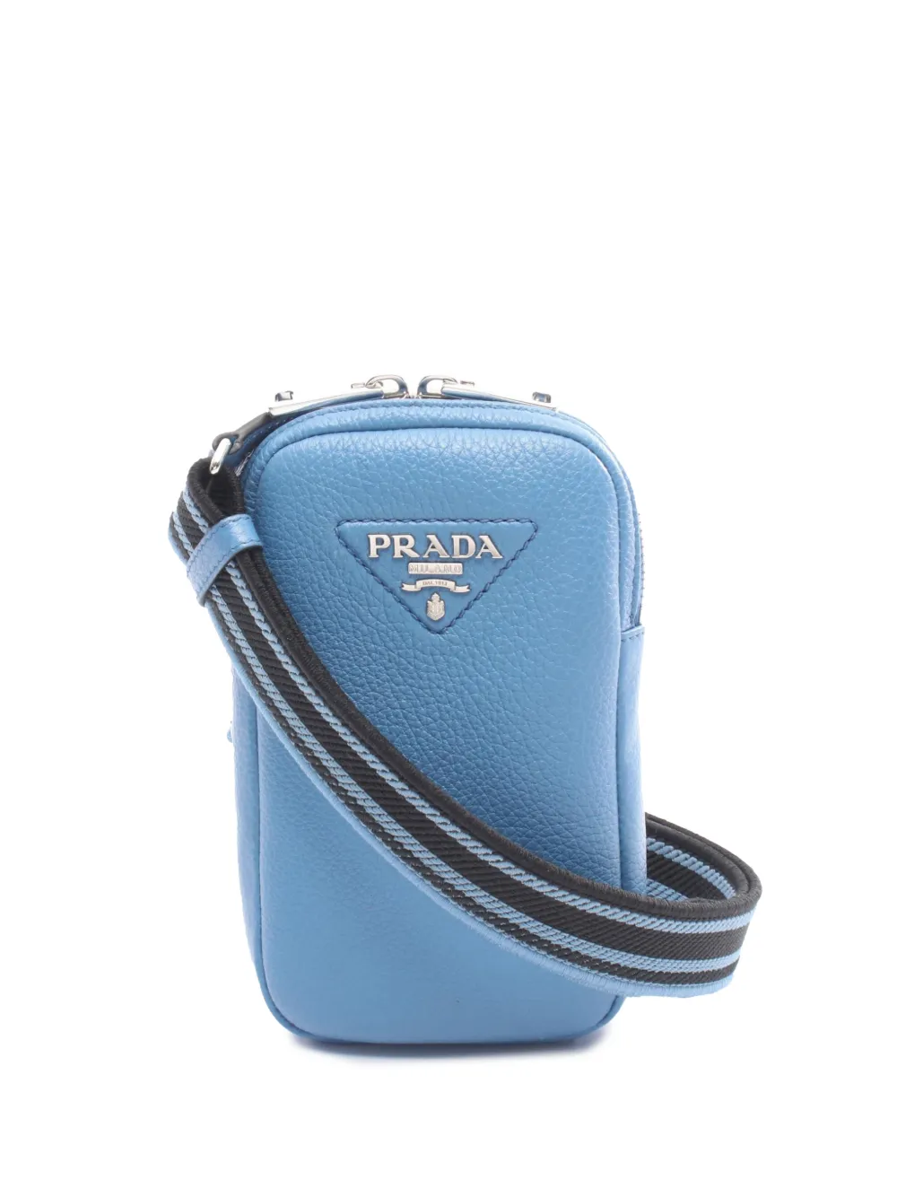 Prada Pre-Owned 2010-2026 Leather Mini Bag shoulder bag - Blu