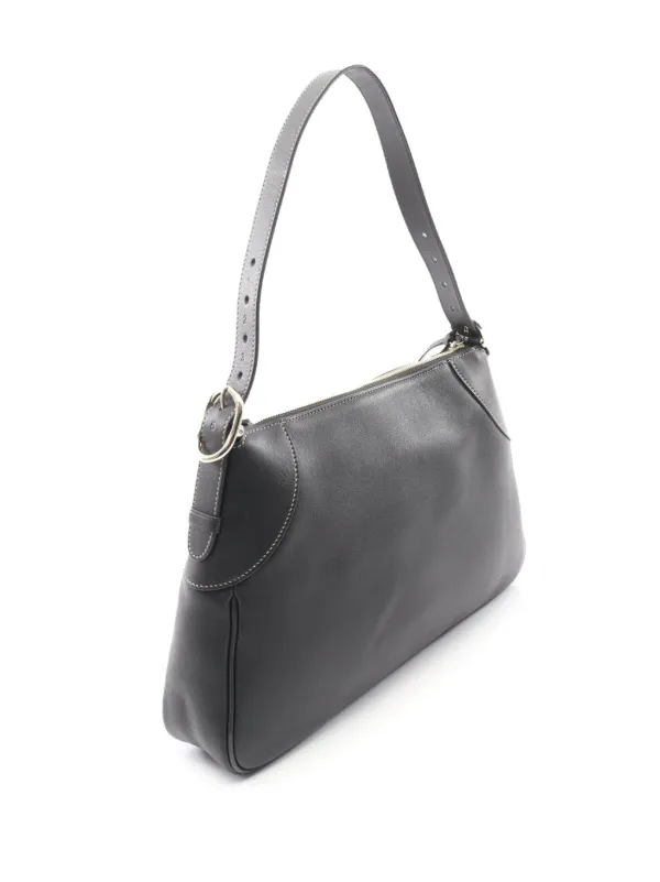 Gucci Pre-Owned 2016-2026 ミディアム GGエンブレム レザー