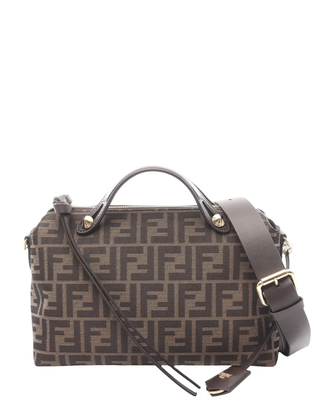 Fendi Pre-Owned 2010-2026 Medium FF Canvas By The Way Soft satchel - Marrone