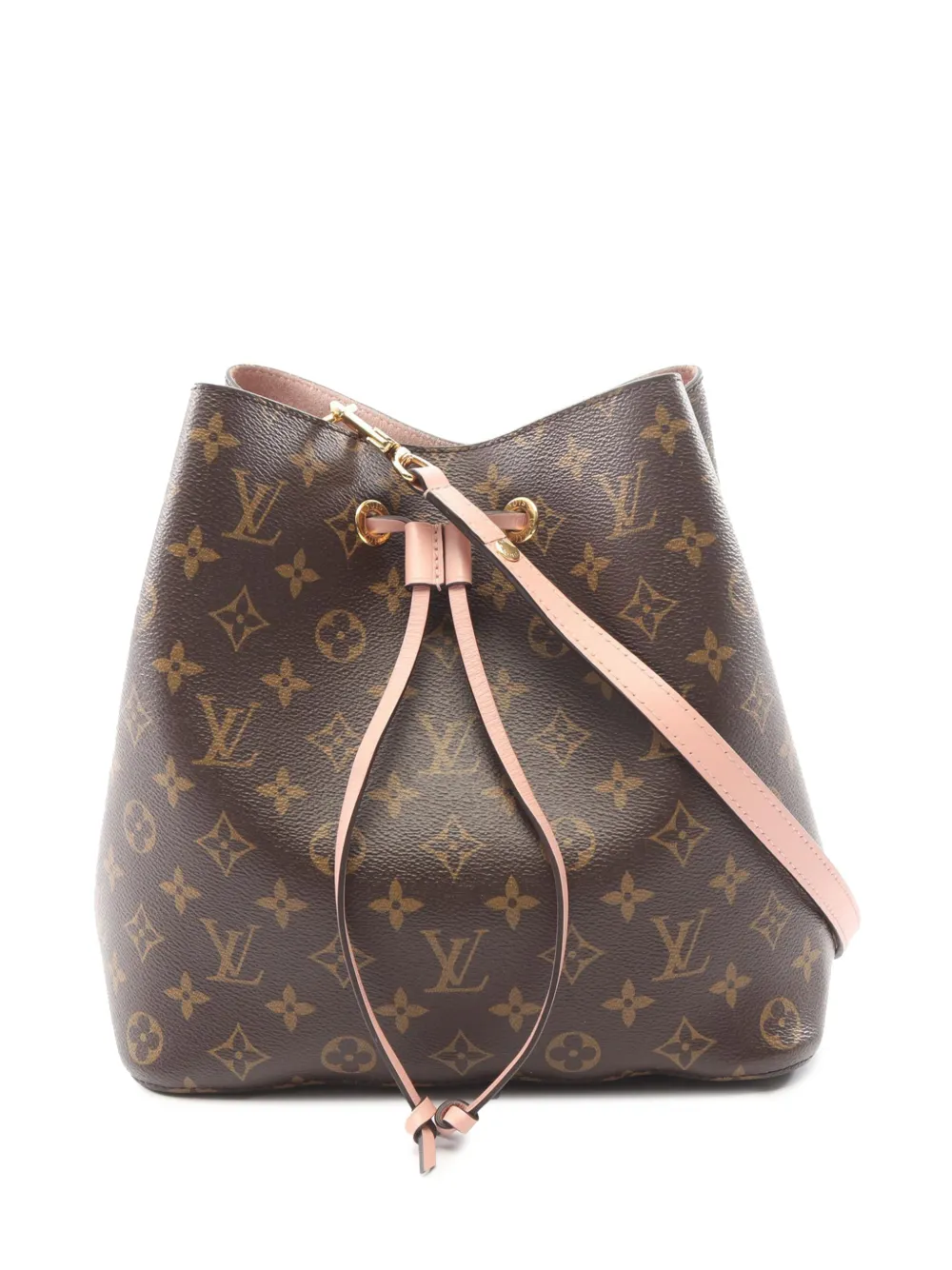 Louis Vuitton Pre-Owned 2019 Monogram Neonoe MM bucket bag - Braun